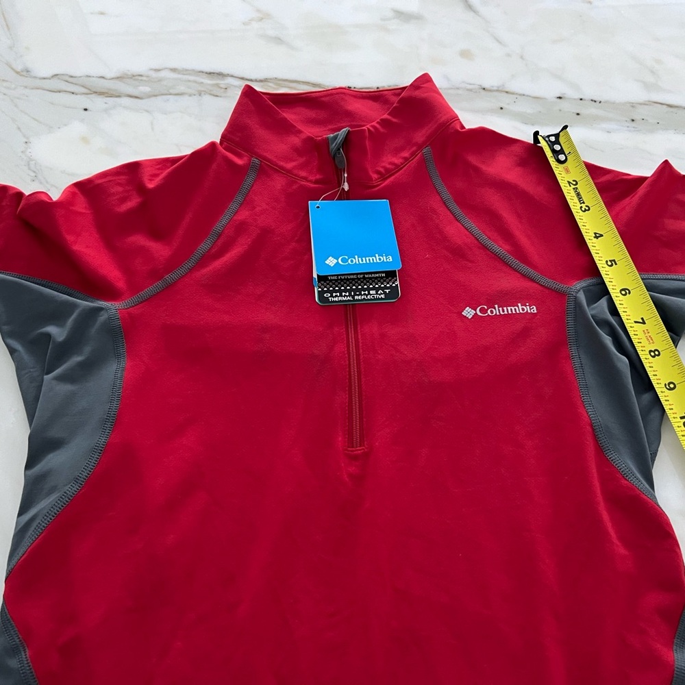 COLUMBIA OMNI-HEAT THERMAL REFLECTIVE RED LIGHT WEIGHT JACKET SIZE S/P NWTS! - Picture 11 of 16